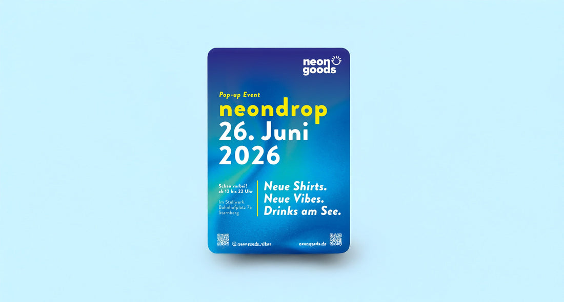 Neondrop Starnberg: Pop-up Event am 26. Juni 2026 im Stellwerk am Starnberger See